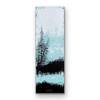 Breaking Free | 36" x 12" | Abstract Landscape