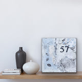 Catch Me I'm Falling #2  |12 x 12 | Acrylic and Collage