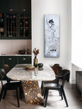 Hanging Out | 12 x 36 | Abstract Landscape