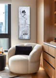Hanging Out | 12 x 36 | Abstract Landscape