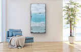 Tranquil Waters | 48 x 24 | Abstract Seascape