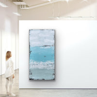 Tranquil Waters | 48 x 24 | Abstract Seascape