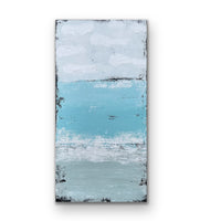 Tranquil Waters | 48 x 24 | Abstract Seascape