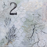 Winter Sage #2 | 12 x 12 | Mixed Media