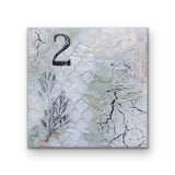 Winter Sage #2 | 12 x 12 | Mixed Media