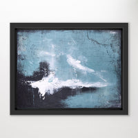 Vanishing Point #1 | 12” x 15”   |Textured Abstract Acrylic Painting