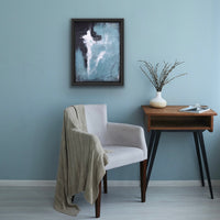 Vanishing Point #1 | 12” x 15”   |Textured Abstract Acrylic Painting