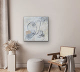 French Connection  | 24 x 24 |  Abstract Acrylic Painting